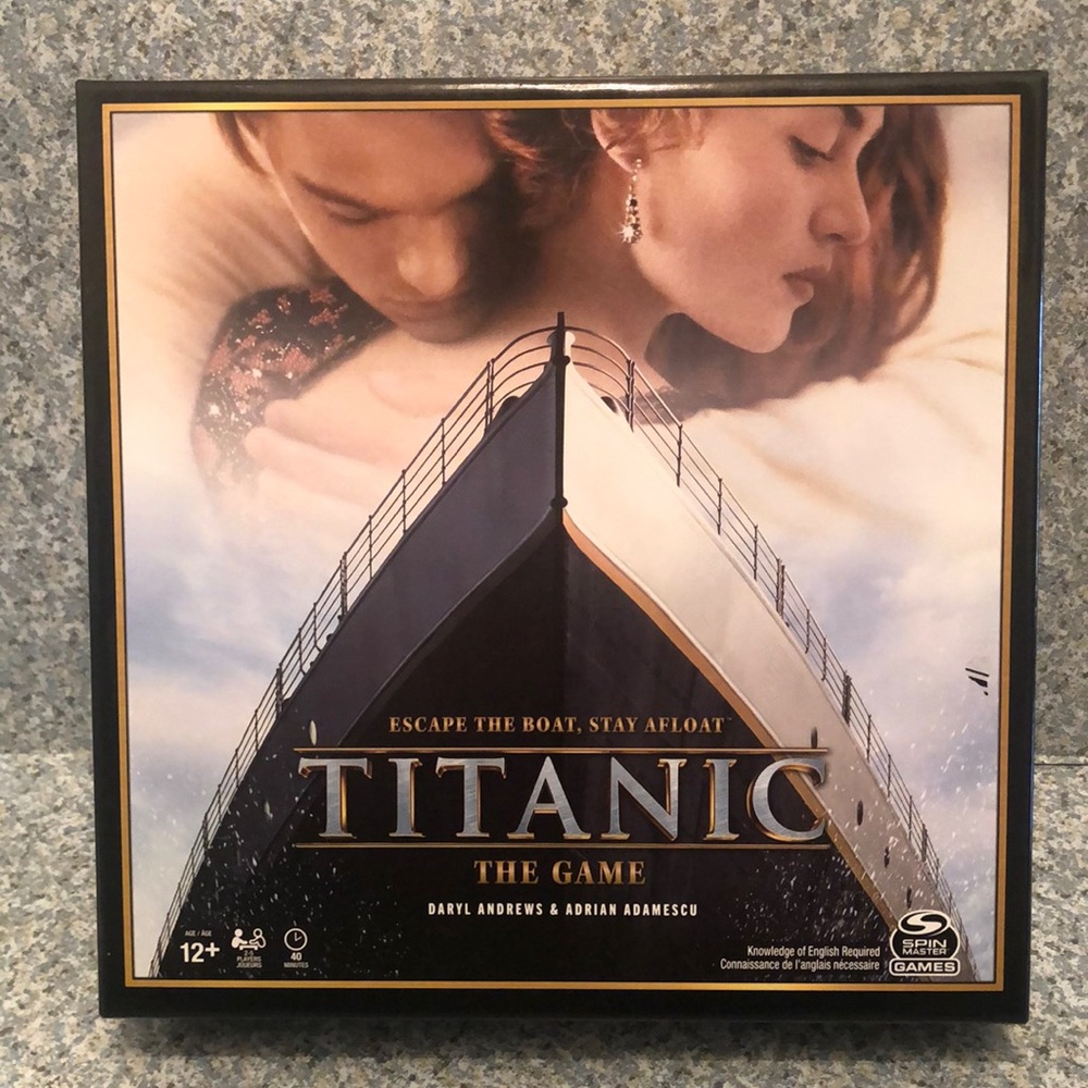 Titanic The Board Game!!! Can you give Jack a different destiny? NEW!!!